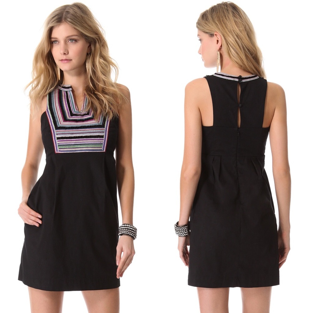 Shoshanna Gwen Embroidered Dress